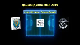 Даймонд Лига 2018-2019, 8 тур: ФК Киев – Покров Божий