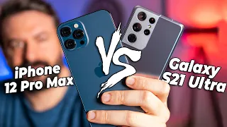 iPhone 12 Pro Max vs S21 Ultra - Kamera ve Performans Testleri