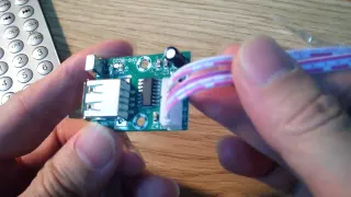 How to add a usb port to a car stereo using WAV+MP3 decoding board