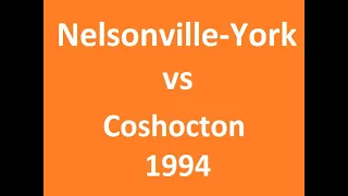 Nelsonville-York vs. Coshocton 1994