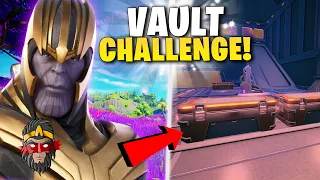 *CHALLENGE* LOOT POUZE Z VAULTU VE FORTNITE!