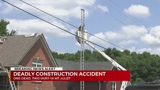 One dead, two injured in Mt. Juliet construction accident