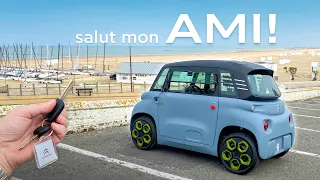 NEW Citroën AMI (8 л.с.) - POV drive & walkaround