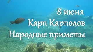 8 июня. Карп Карполов. Народные традиции и приметы дня.