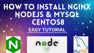 How to install Nginx NodeJS MySQL on Centos 8 Digital Ocean || Nginx Tutorial || NodeJS Tutorial