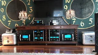 Mcintosh amp, Sonus Faber speakers