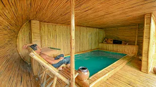 How To Complete Bamboo Craft Villa And Swimming Pools [Full Video]