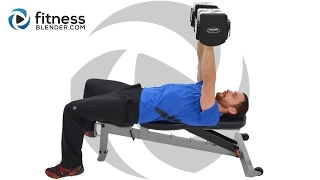 Upper Body Split Workout - Chest and Triceps Mass Building Workout