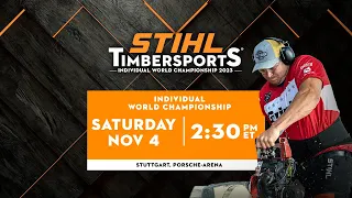 STIHL TIMBERSPORTS® 2023 Individual World Championship