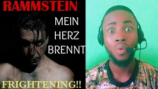 RAPPER FIRST TIME HEARING RAMMSTEIN - "MEIN HERZ BRENNT" Rapper's Reaction|HIS VOICE