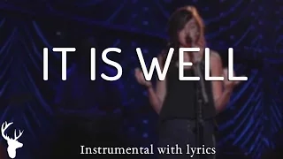 IT IS WELL (Bethel Music) - Acoustic Instrumental [Piano Karaoke with Lyrics]