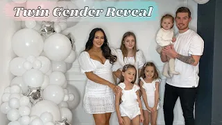 TWIN GENDER REVEAL....... after four daughters!