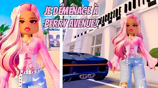 JE DÉMÉNAGE À BERRY AVENUE ET CRÉE MON NOUVEAU SKIN! NON MAIS WOW! ROBLOX