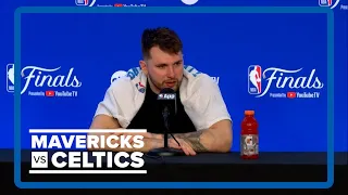 Luka Doncic NBA Finals Game 1 post-game press conference | Mavs vs. Celtics 6.6.24