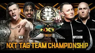 MSK vs Imperium (NXT Tag Team Championship - Full Match Part 1/2)