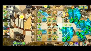 Level 70 in Plants vs Zombies 2 ;Pyramid of Doom - Endless Zone ! ⚡Lightning Reed⚡