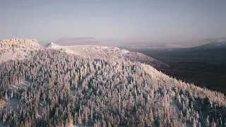 Зимняя красота. Прогула до вершины горы Малый Увал. Челябинская область.