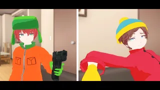 [South Park MMD] Cartman think he can speak Japanese because he watch anime