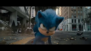 Sonic movie chase scene but with city escape music