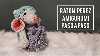 Ratón Pérez - TUTORIAL - amigurumi paso a paso a crochet