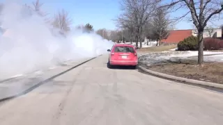 Mercedes S600 V12 BiTurbo burnout