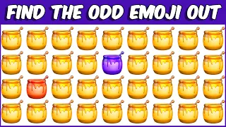 Spot The ODD One Out #194 | HOW GOOD ARE YOUR EYES | Emoji Puzzle Quiz