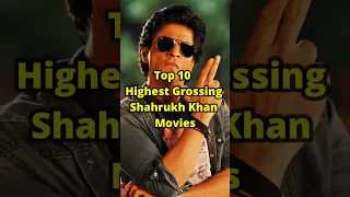 Shahrukh Khan Highest Grossing Movies #shahruk #shorts
