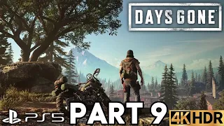 What Have They Done | DAYS GONE Gameplay Walkthrough Part 9 | PS5 PS4 4K HDR | No Commentary Gaming