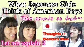Japanese female react What Japanese Girls Think of Western Guys Interview by Nobita from Japan