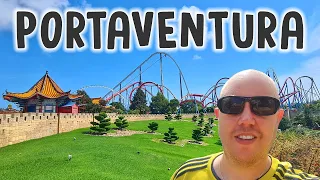 A Day in PortAventura - PortAventura World, Salou, Spain 🇪🇸