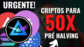 5 MELHORES CRIPTOMOEDAS PARA COMPRAR ANTES DO HALVING DO BITCOIN! (OPORTUNIDADE ÚNICA!)  🚀