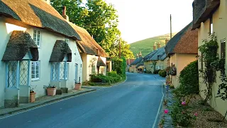 Lulworth Village Walk, English Countryside 4K