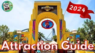 Universal Studios Japan ATTRACTION GUIDE - 2023 - All Rides & Shows - Osaka, Japan