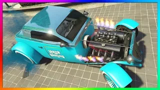 How To Get RARE NAKED HOTKNIFE CAR in GTA 5 Online | RARE Modded Car Glitch PS4/Xbox One/PC 1.42