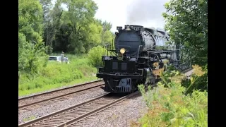 Union Pacific 4014 Big Boy, chase across Iowa, July 31, 2019