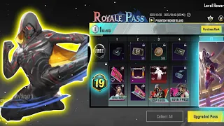 ROYAL PASS M19 & M20  1 to 50 RP Full Leaks | BGMI & PUBG ROYAL PASS Leaks and Updates