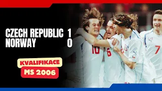 Baráž MS 2006: Česko - Norsko 1:0 - Celý Zápas - 16.11.2005