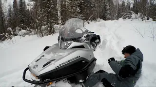 СНЕГОХОД ТАЙГА  VS YAMAHA VIKING PROFESSIONAL 2. SKI DOO 900 ACE