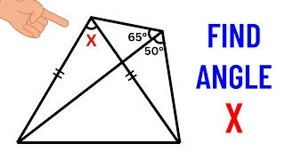Very Amazing Math Olympiad Geometry Problem | Important Geometry Skills Explained | 2 Methods