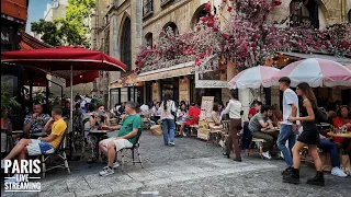 PARIS Marais Hot Summer Weekend Atmosphere Live Streaming  02/JULY/2022