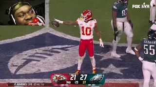 JuJuReacts To Kansas City Chiefs vs. Philadelphia Eagles | 2023 Super Bowl Game Highlights