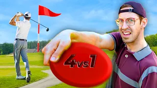 Can 4 Dorks Beat A Frisbee Golf Champion?