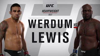 UFC 216 Live Event Pick - Derrick Lewis VS Fabricio Werdum (UFC 2)