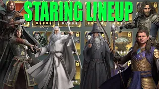 Lotr Rise To War Starting Commanders for kings of men gearing skills troops and pvp breakdowns