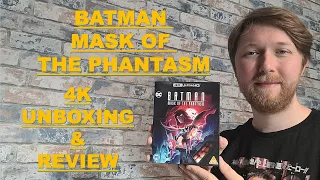 BATMAN MASK OF THE PHANTASM | 4K REVIEW CONPARISON & UNBOXING