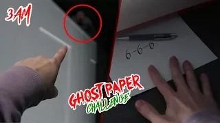 DO NOT PLAY THE GHOST PAPER CHALLENGE AT 3 AM! (SAW A DEMON) (GONE WRONG)