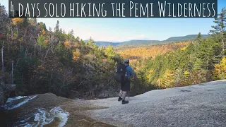 Solo Hiking 4 Days Around the Pemigewasset Wilderness | Mt Carrigain | Thoreau Falls | Shoal Pond