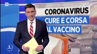 Coronavirus: cure e vaccino - Unomattina 19/03/2020