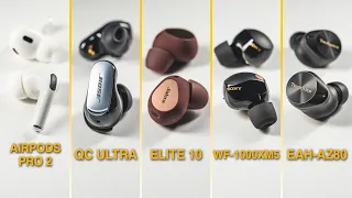 5 Of The Best Premium ANC Earbuds Reviewed & Compared | Apple, Bose, Jabra, Sony & Technics