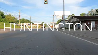 Huntington West Virginia Downtown Drive Thru In 4K